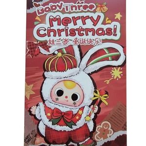 Baby Three Merry Christmas Santa